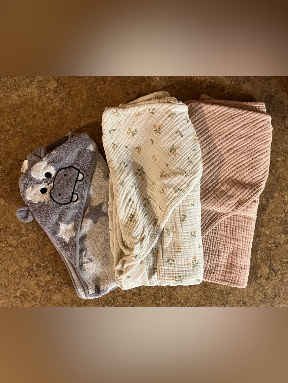Hooded Baby Bath Towels